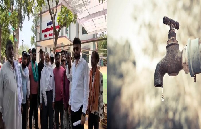 भीषण गर्मी में बूंद-बूंद पानी को तरसे लोग, आक्रोशित नागरिकों ने नगर पालिका कार्यालय का किया घेराव भीषण गर्मी में बूंद-बूंद पानी को तरसे लोग, आक्रोशित नागरिकों ने नगर पालिका कार्यालय का किया घेराव