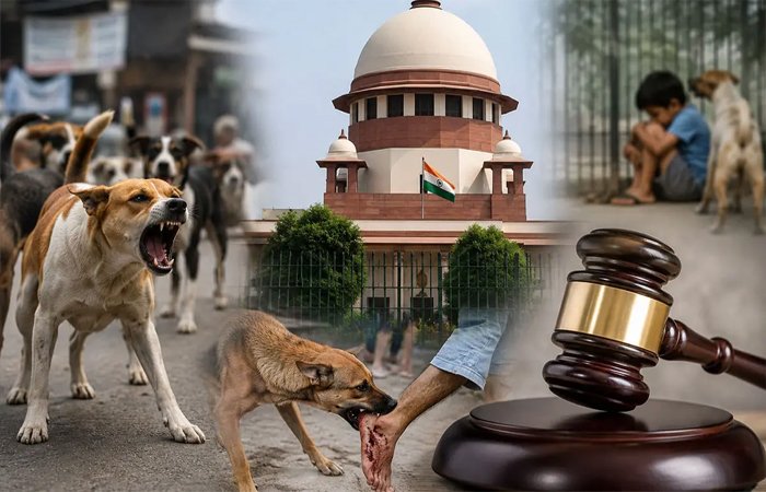 आवारा कुत्तों पर सुप्रीम कोर्ट सख्त: बीमार और खतरनाक कुत्तों को मारने की अनुमति, डॉग लवर्स और एनजीओ की याचिकाएं खारिज आवारा कुत्तों पर सुप्रीम कोर्ट सख्त: बीमार और खतरनाक कुत्तों को मारने की अनुमति, डॉग लवर्स और एनजीओ की याचिकाएं खारिज